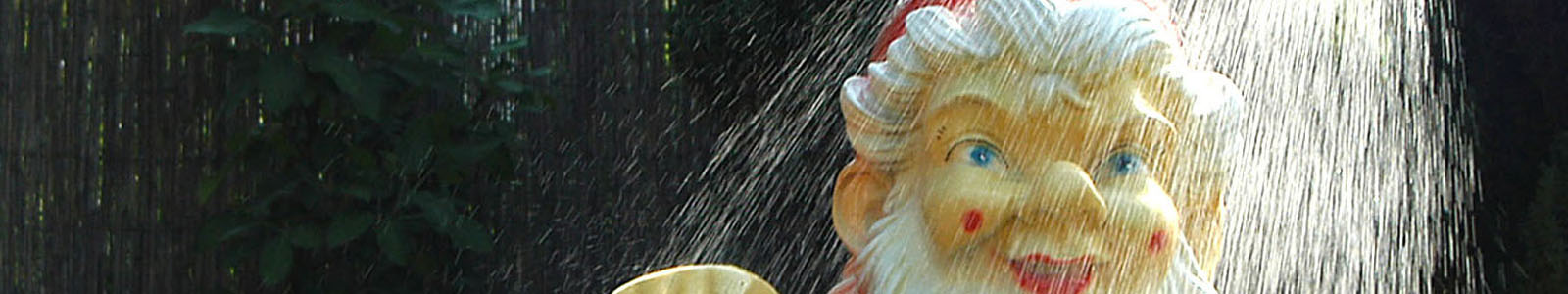 Gartenzwerg im Regen © Dienstleistungszentren Ländlicher Raum